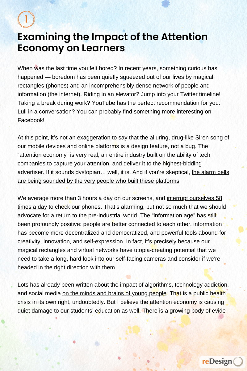 Bloom's Taxonomy Graphic 1