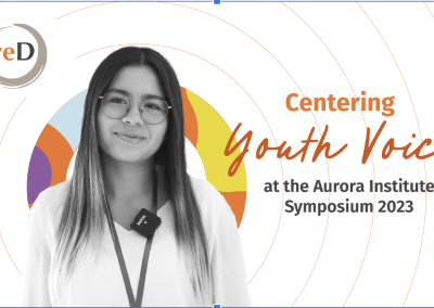 Reflections from our youth-led session at Aurora 2023
